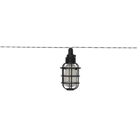 LED-lamppuketju Cage 3,8M 8 lampun aurinkopaneelilla, kuva 5