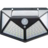 LED-valonheitin 100LED liiketunnistimella 13,5x10CM 7W aurinkopaneelilla