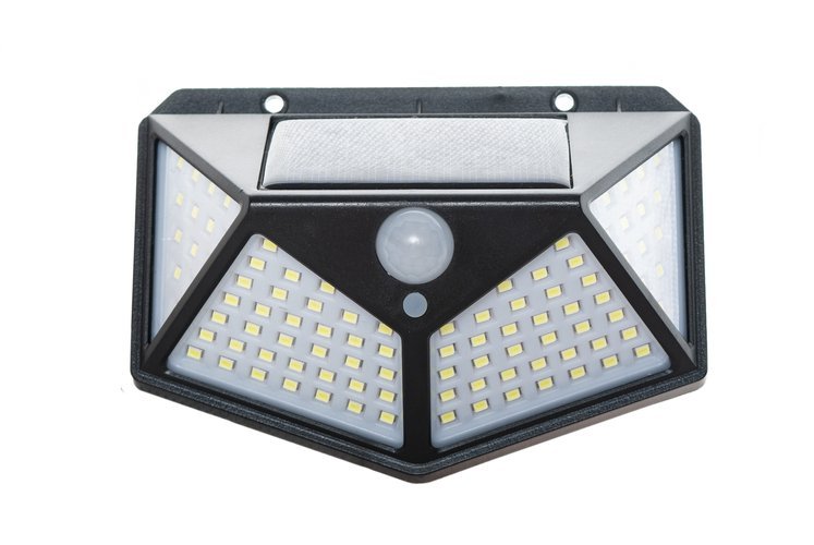 eng_pl_100LED-L10720-solar-lamp-14666_3 LED-valonheitin 100LED liiketunnistimella 13,5x10CM 7W aurinkopaneelilla