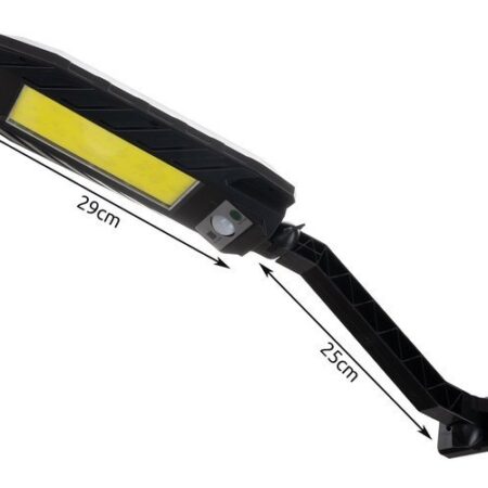 LED-valonheitin liiketunnistimella 12x29CM 2,5W aurinkopaneelilla ja kaukosäätimellä, kuva 9