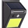 LED-valonheitin 48LED liiketunnistimella 9,5x12,5CM 7W aurinkopaneelilla