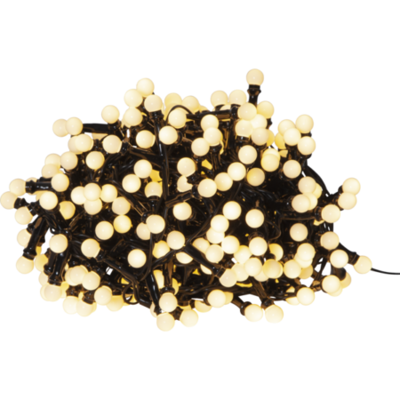 300LED pallovalot lämpimän valkoiset 6M