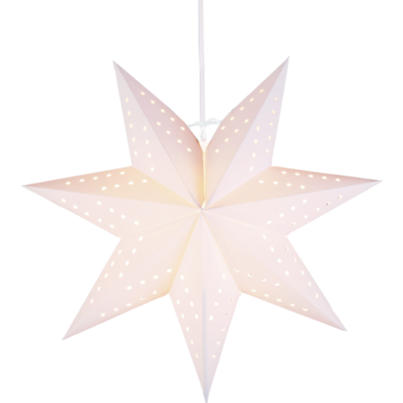 Pabertäht LED diameeter 34cm valge