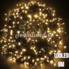 100LED jouluvalot lämmin valkoinen 8M
