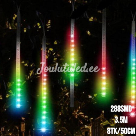 Jouluvalot "sadepisarat" värikäs 3.5M