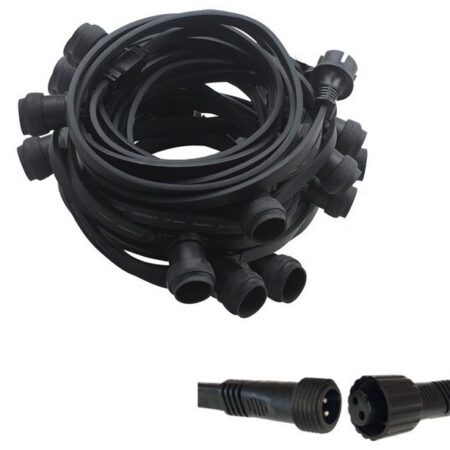 Ammattimainen lamppuketju 10M 10 PESA (ilman polttimot)