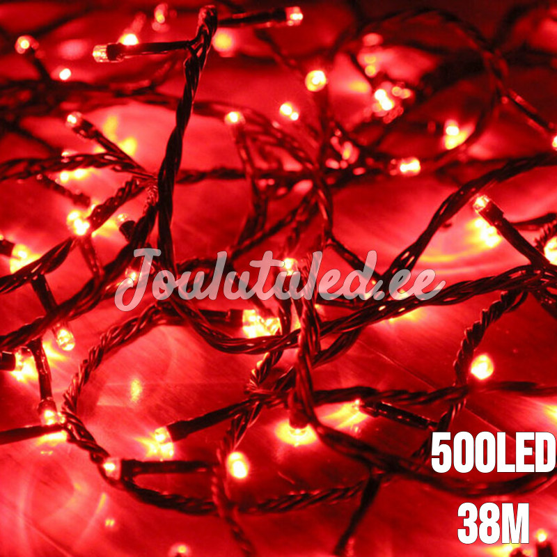 valguskett punane 500LED