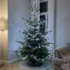100LED jouluvalot kylmä valkoinen 8M