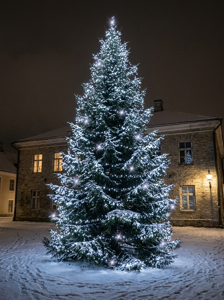h Ammattilaistason 500LED jouluvalot kylmä valkoinen, vilkkuva kylmä valkoinen 35,5M