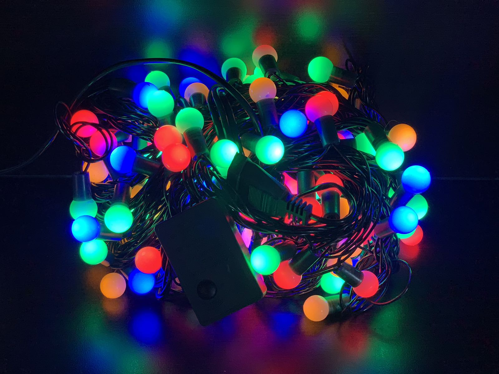 200 värv pall 200LED pallonmuotoiset valot värikäs 17M, kuva 2