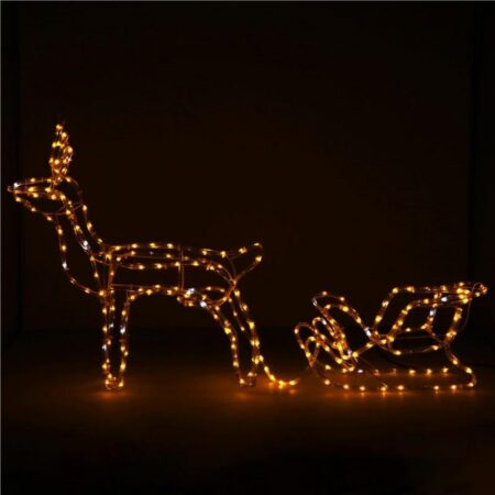 LED-poro reellä lämmin valkoinen + kylmä valkoinen vilkkuva, kuva 4