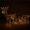 LED-poro reellä lämmin valkoinen + kylmä valkoinen vilkkuva