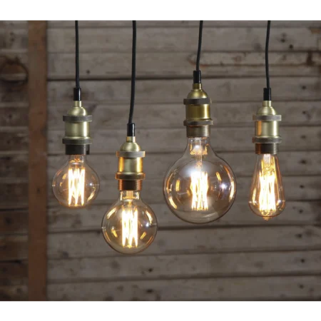 LED-polttimo ST64 E27 vintage kulta, kuva 2