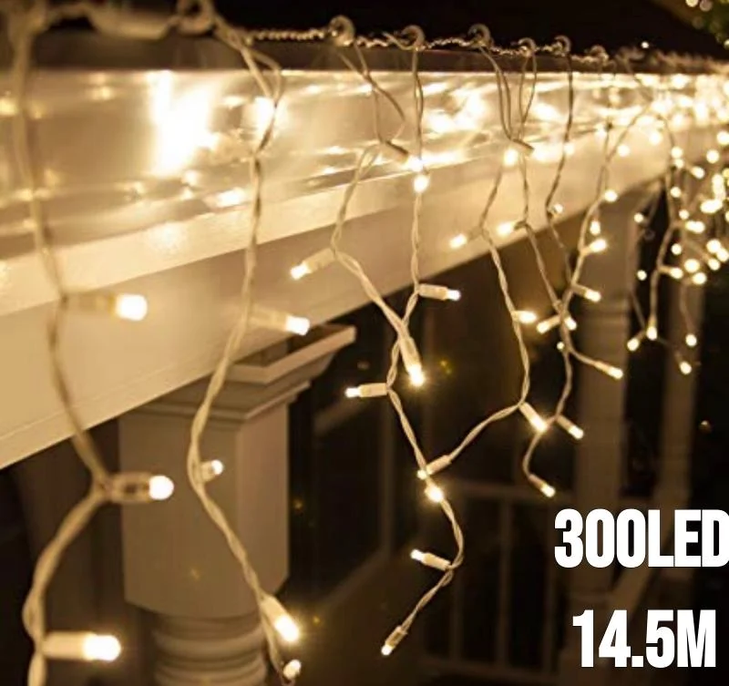 300-kardin-soe-valge.webp 300LED-valoverho lämmin valkoinen 14,5M