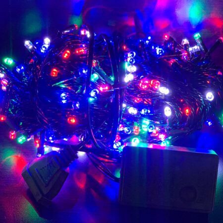 300LED jouluvalot värikäs 25,5M, kuva 2