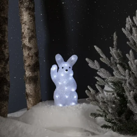 30LED vilkuttava pupukoriste "Crystalo" 29 cm