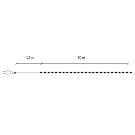 LED-valoletku 720LED 31,5M 40W värikäs, kuva 5