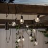 LED-lamppuketju paristoilla 4M