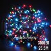 300LED jouluvalot värikäs 25,5M