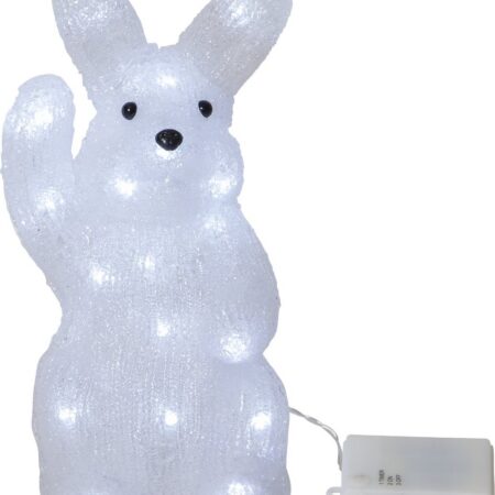 30LED vilkuttava pupukoriste "Crystalo" 29 cm