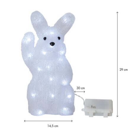 30LED vilkuttava pupukoriste 