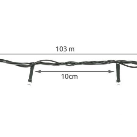 1000LED jouluvalot valoketju värikäs 103M, kuva 3