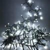 500LED jouluvalot kylmä valkoinen 6,5M "Cluster" vilkkuva