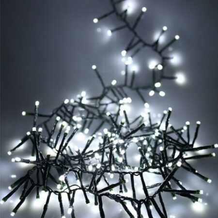 500LED jouluvalot kylmä valkoinen 6,5M 