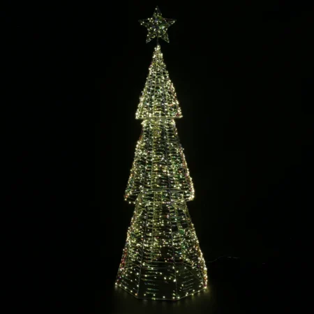 LED-kuusi "Magic" helmiäishohtoinen 180 cm, 1440 LED