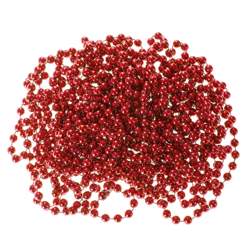 Pärlikee kuusele 10 m, punane, 8 mm
