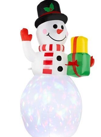 Puhallettava lumiukko 155CM, kuva 4